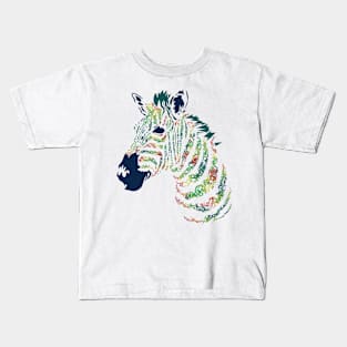 Collagen Zebra Kids T-Shirt